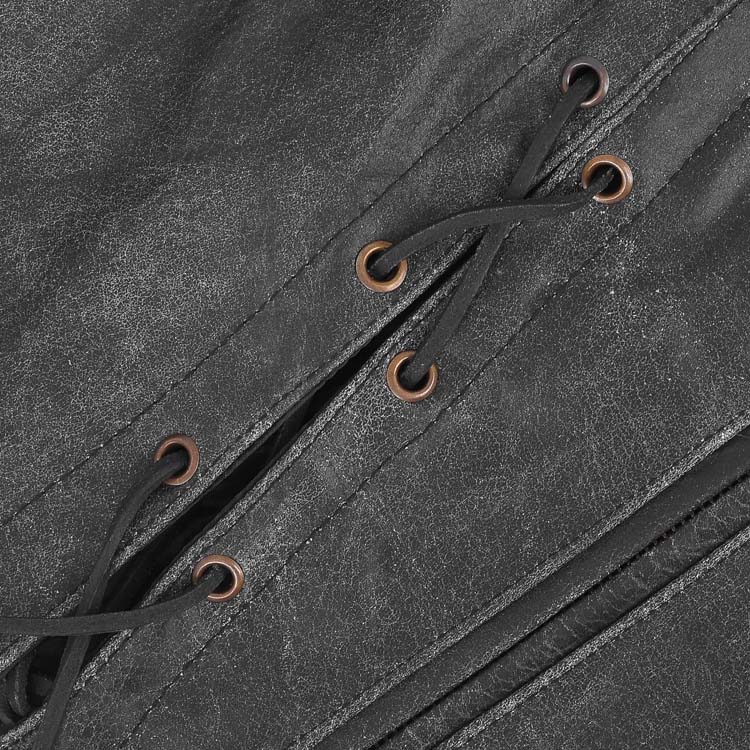 Motorcycle Leather Vest