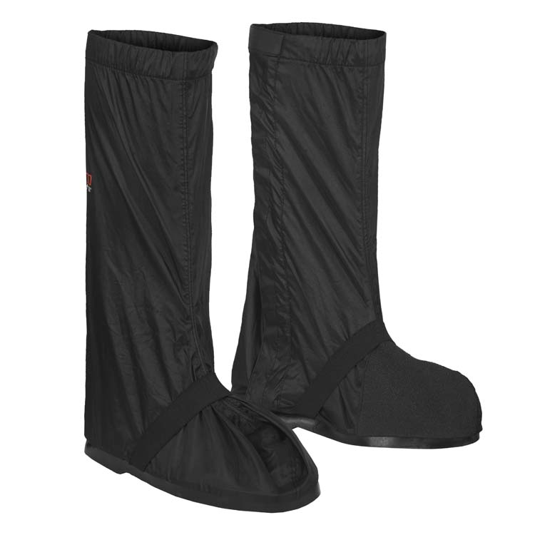 Motorcycle Rain Boot Covers - anti slip sole and reflective detail