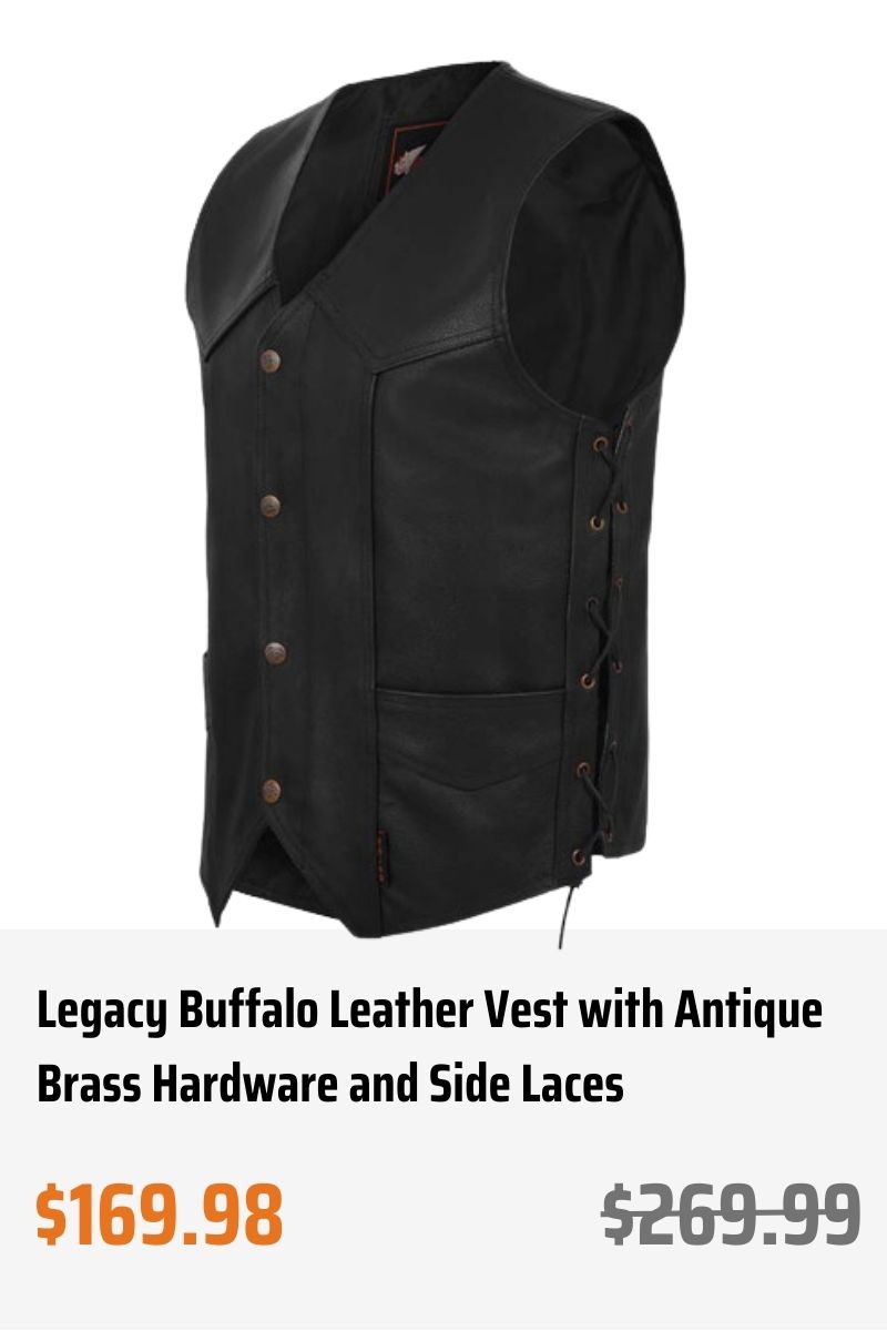 RHINOLEATHER Larges Range of Motorcycle vests in Australia Rhinoleather