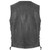 Black Leather retro Vest