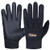 Lynx Summer Touchscreen Leather & Textile Motorcycle Gloves