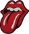 Rolling Stones Lips Tongue Mouth Embroidered Patch