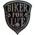 Biker for Life Embroidered Patch