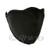 Black Neoprene Thermal Half Face Mask