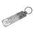 CE Auto Electric Supply Premium Brushed 18-Gauge Stainless Steel Keychain