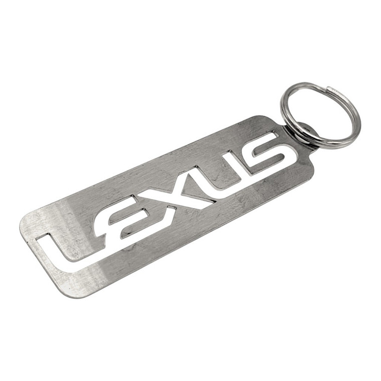 Lexus Premium Brushed 18-Gauge Stainless Steel Keychain