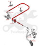 Throttle Cable- Toyota V6 3.0L 3VZE 4Runner & Pickup Truck Accelerator Cable (1989-1992) 78180-89160