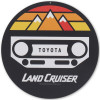 Metal Sign - TOYOTA Land Cruiser Grille Round Metal Sign 90230292