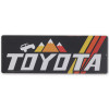 Wood Sign - TOYOTA TRD Retro Stripe with Mountains Wood Sign 90230294
