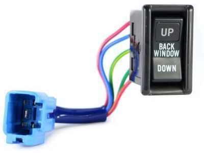 VHNROFE 1pc Power Electric Door Window Control Switch Left Driver Side For Toyota For 4Runner 1998 Black 84820-35060