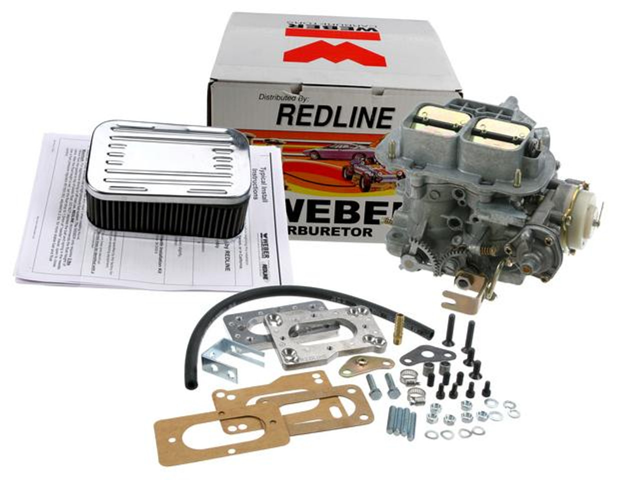 Weber Carburetor - Toyota 4Runner, Celica & Pickup Truck 2.2L 20R, 2.4L 22R Weber 38 DGES Carburetor Kit  with Electric Choke (1975-1991) K746-38