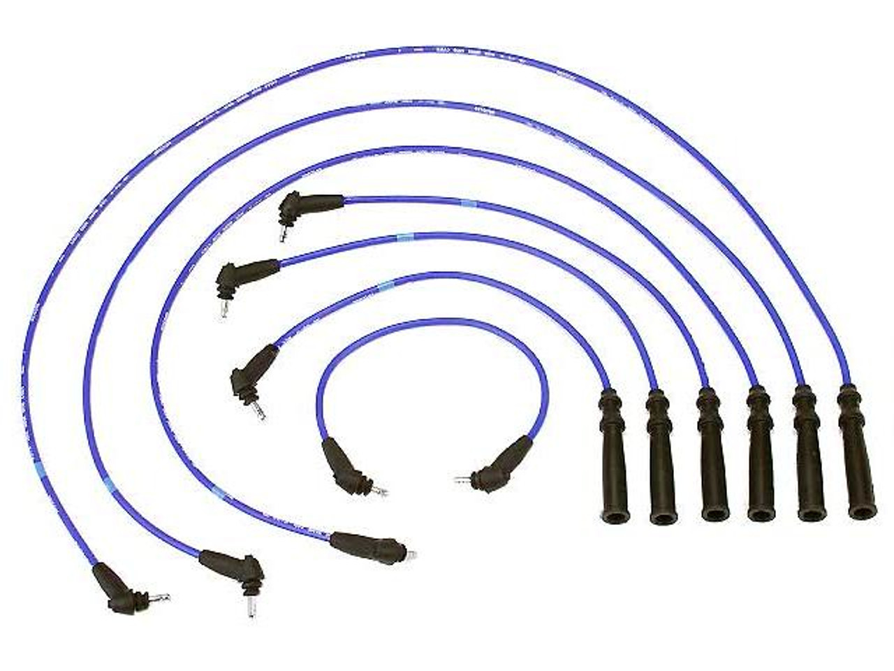 Plug Wires - Toyota 4Runner, Pickup, T100 V6 3.0L 3VZ (1992-1995) NGK Spark  Plug Wire Set TX-50