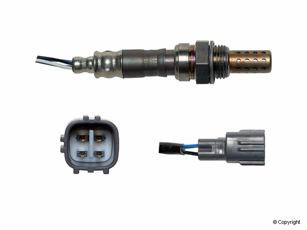 Toyota Rear Denso Heated Oxygen Sensor w/OE connector; 4 Wire; 239mm wire length - 2344260

