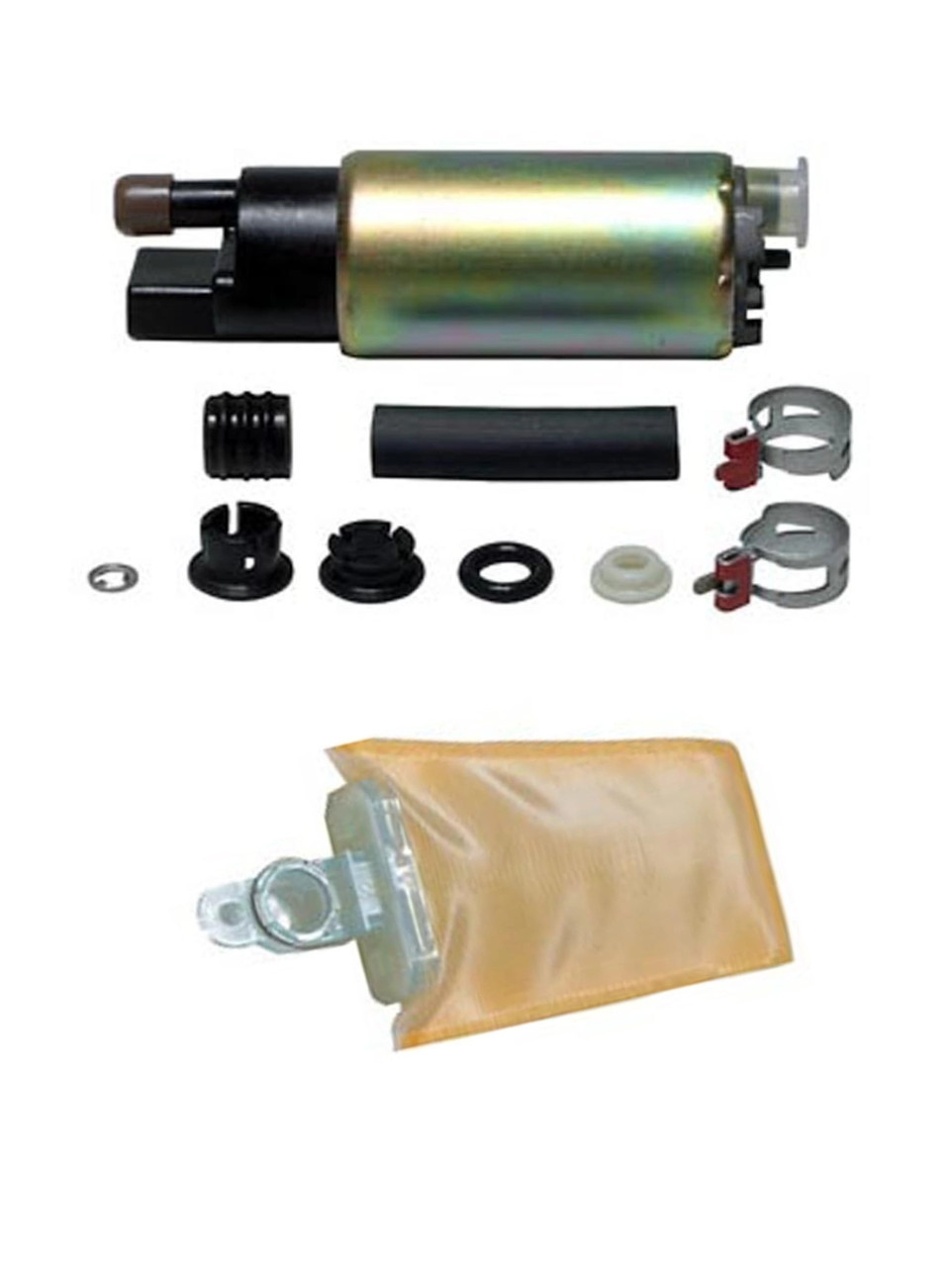Fuel Pump- Denso Electric Fuel Pump w/ Filter Kit (1992-2007