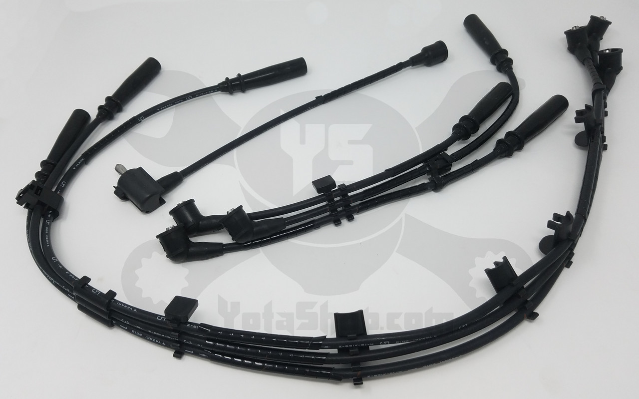 Toyota 3VZ-E 3.0L Genuine Spark Plug Wire Set 1988-1991 90919-21501