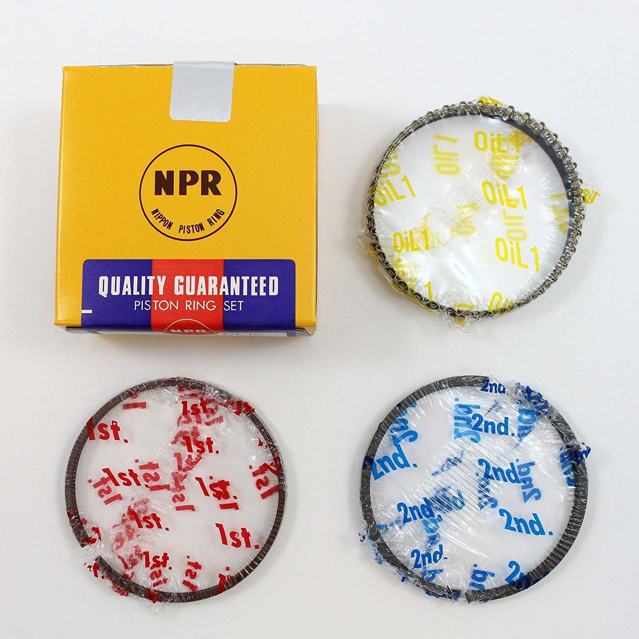 Piston Set Toyota V6 3.4L 5VZFE (19952004) NPR Piston Set with Rings