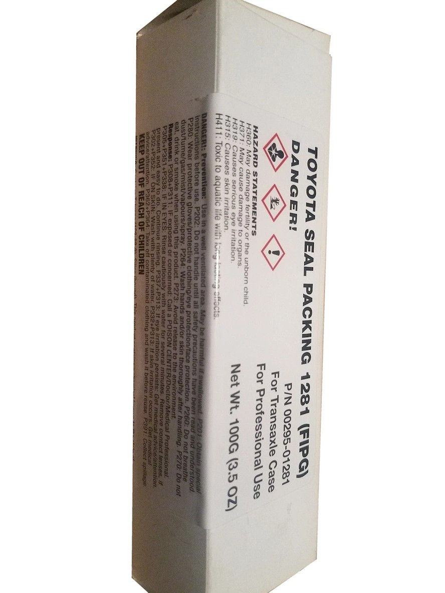 tobox様 Toyota Transmission FIPG (Form-In-Place-Gasket) 3.5oz Tube 00295-01281