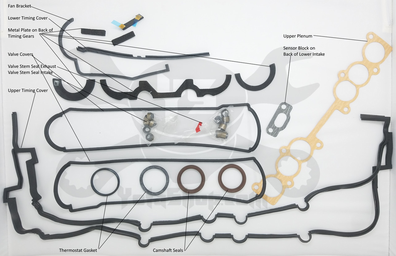 Gasket Set- Toyota 3.0L 3VZ-E 4Runner, Pickup Truck and T100 OEM
