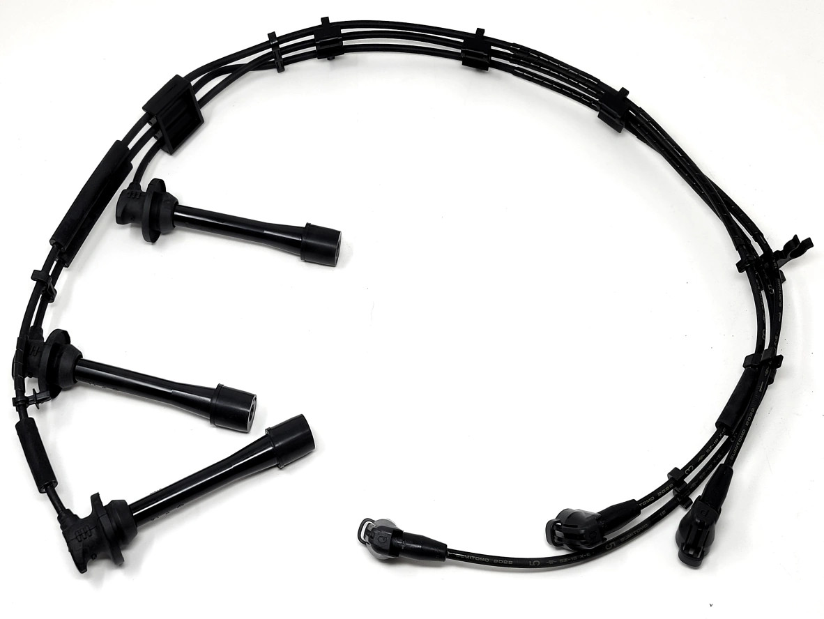 Plug Wires- Toyota 3.4L 5VZ-FE 4Runner, T100, Tacoma & Tundra OEM Spark Plug Wire Set (1994-2005) 19037-62050