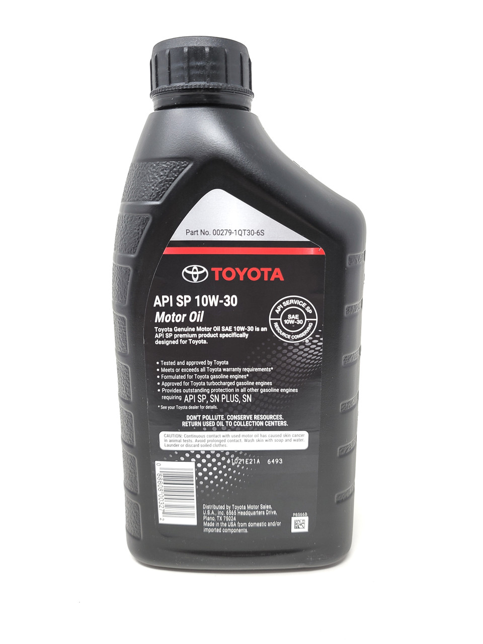 Motor Oil- Toyota 10W-30 Motor Oil 00279-1QT30-01