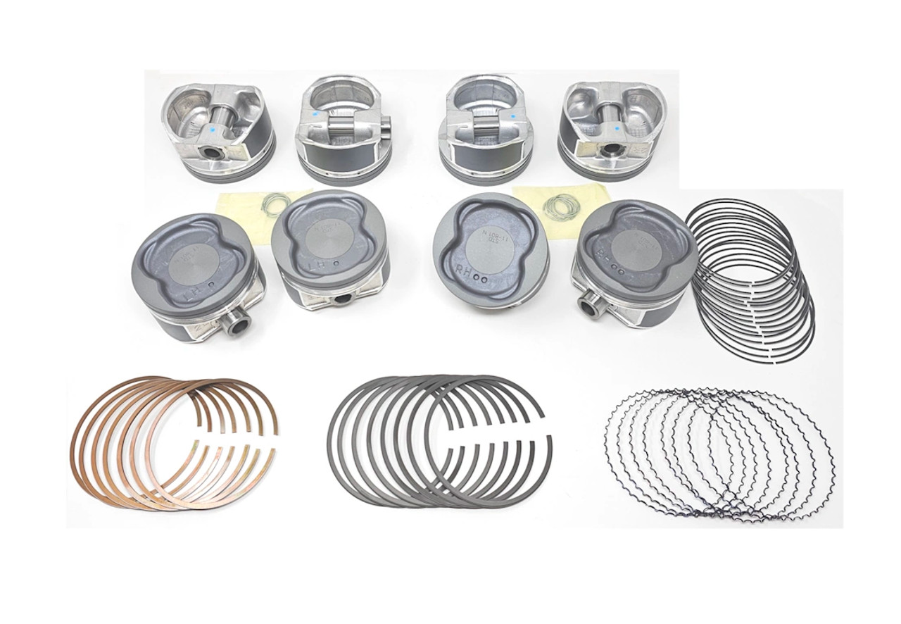 Piston Set- Toyota V8 4.7L 2UZFE 4Runner, Land Cruiser, Sequoia & Tundra NPR Piston Set with Rings (1998-2005) 10-801