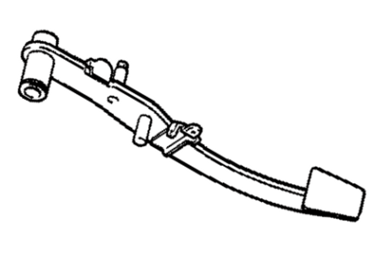 Clutch Pedal- Toyota Tacoma OEM Clutch Pedal (2005-2020) 31311-04020

