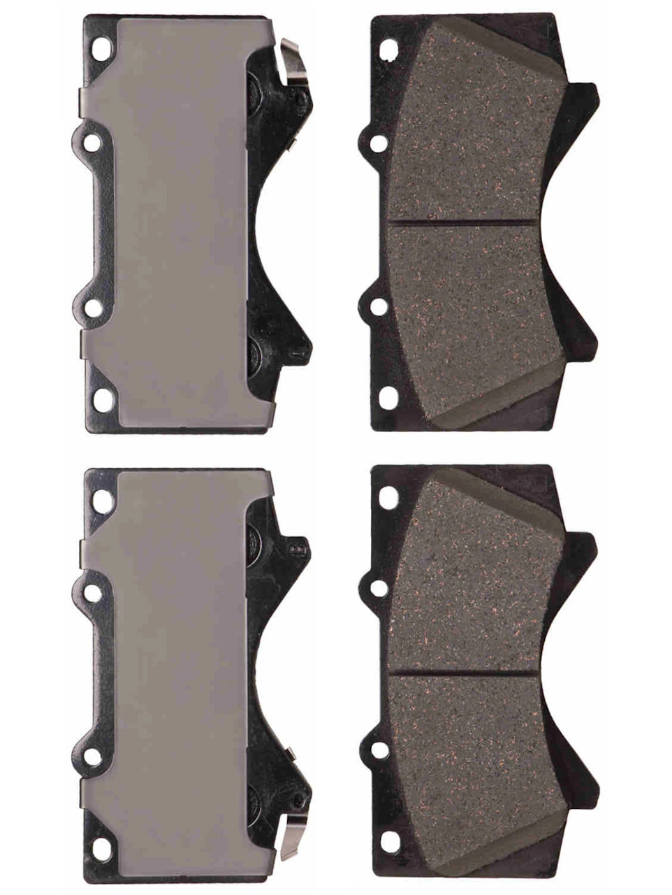 Brake Pads- Toyota Land Cruiser, Sequoia & Tundra OEM Front Ceramic Disc Brake Pad Set (2007-2021) AD1303