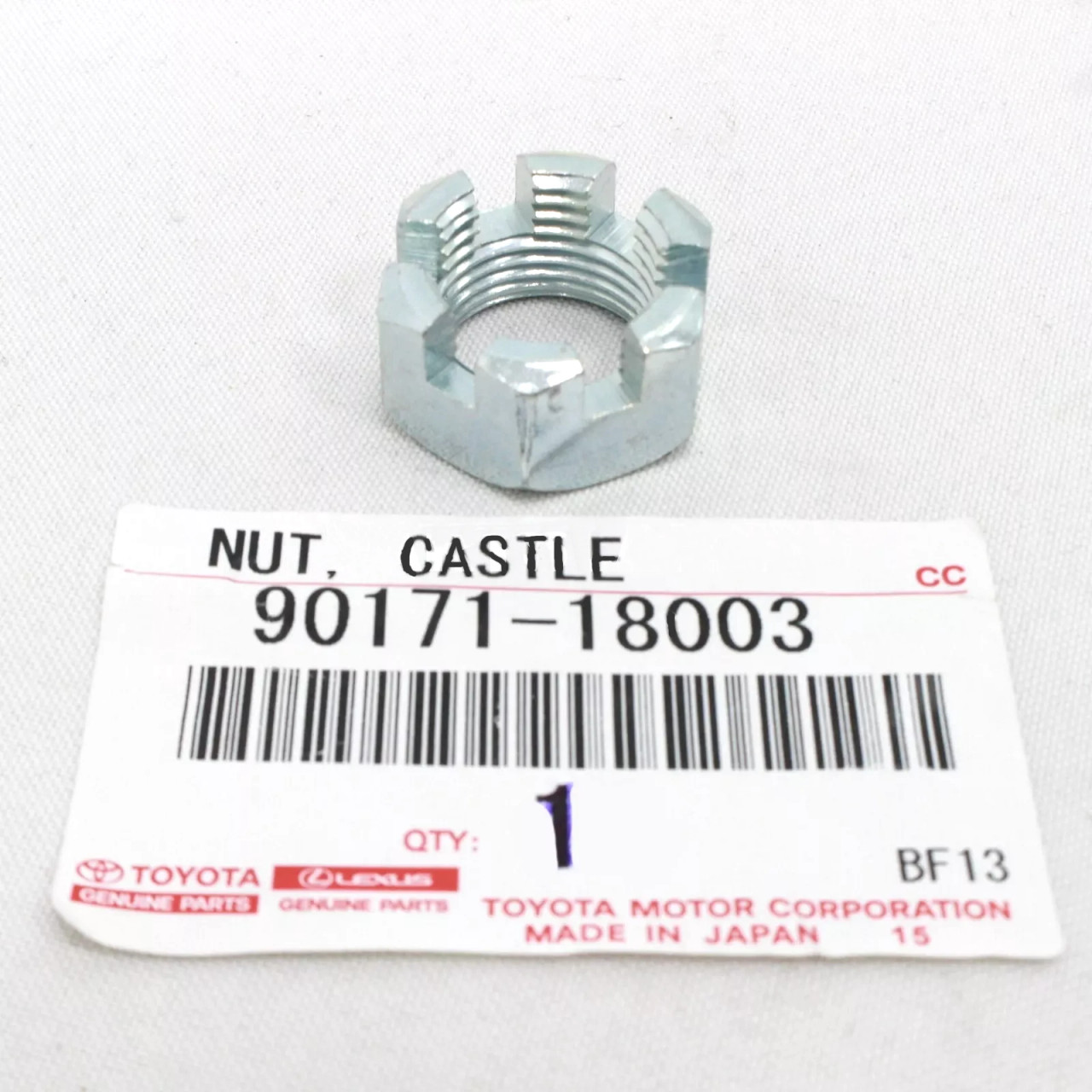 Castle Nut- ToyotaOEM Lower Ball Joint Castle Nut (1998-2025