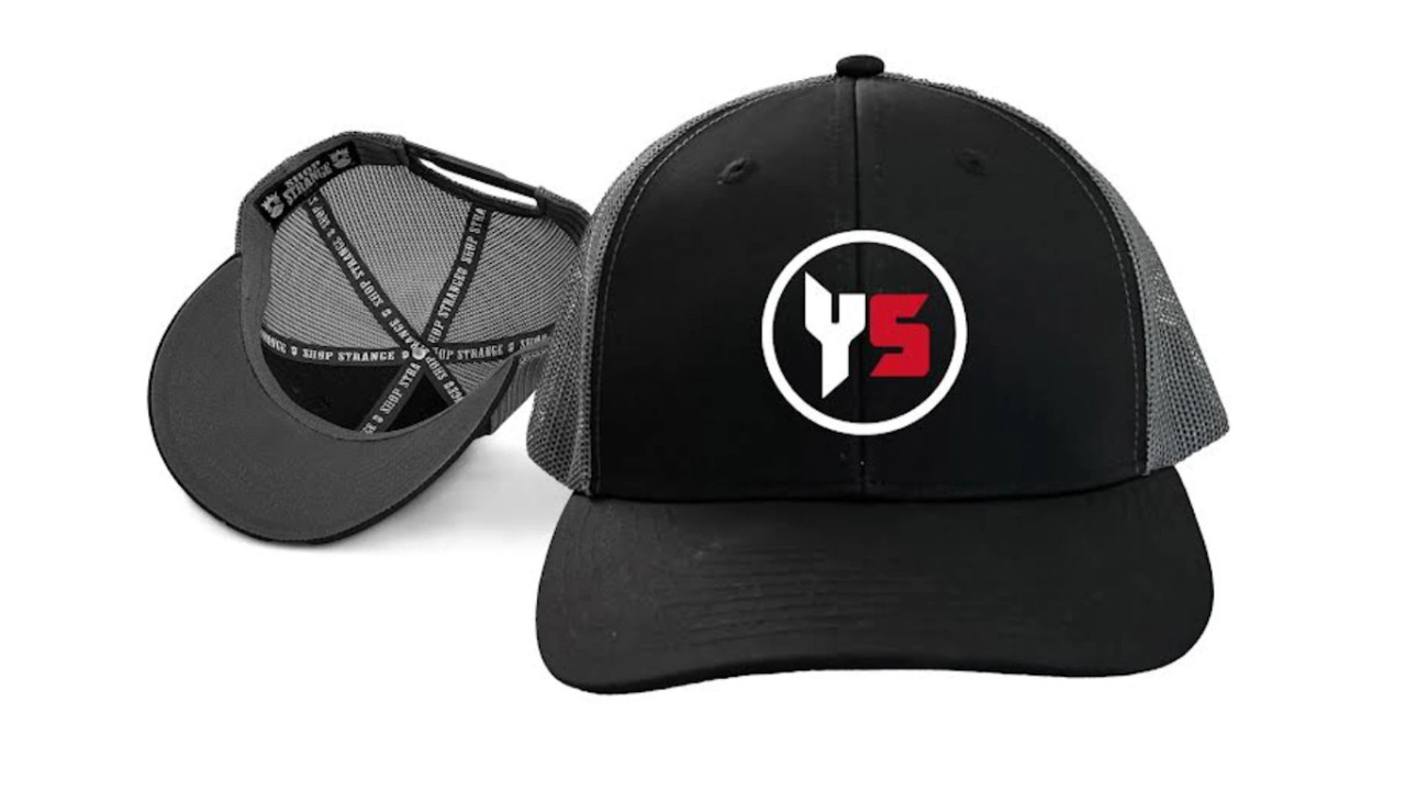 YotaShop Hat- Trucker Style Snapback Black Mesh YotaShop Cap - SS-1