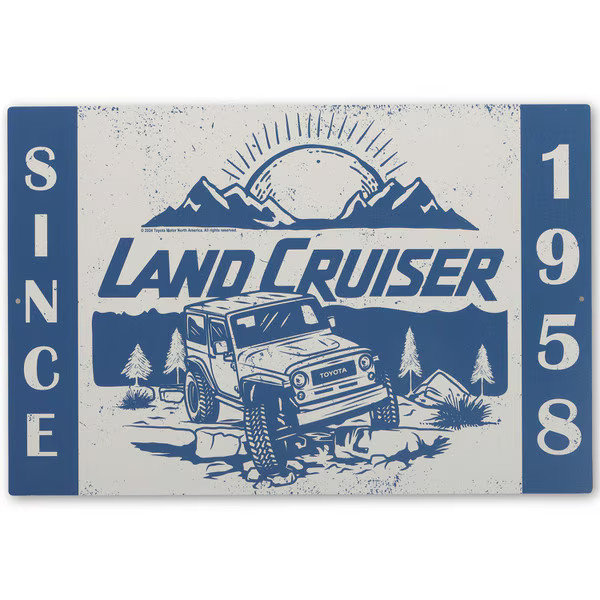 Metal Sign - TOYOTA Land Cruiser Since 1958 Metal Sign 90230295