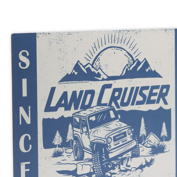 Metal Sign - TOYOTA Land Cruiser Since 1958 Metal Sign 90230295
