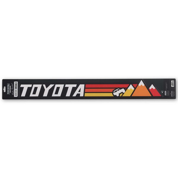 Landscape Sticker - TOYOTA TRD Stripe Sunset Mountain Sticker