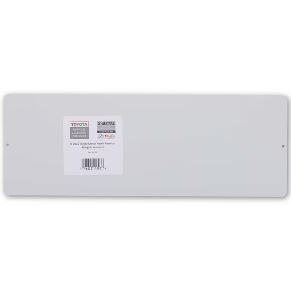 Metal Sign - TOYOTA TRD Retro Stripe with Mountains Metal Sign 90230294