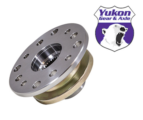 Yukon 12 hole yoke for '83 and newer Toyota 8" and V6 with 27 splines. All Yukon yokes come with a one year warranty against manufacturing defects.