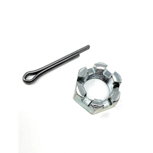 Castle Nut - Toyota Lower Ball Joint Castle Nut with Cotter Pin