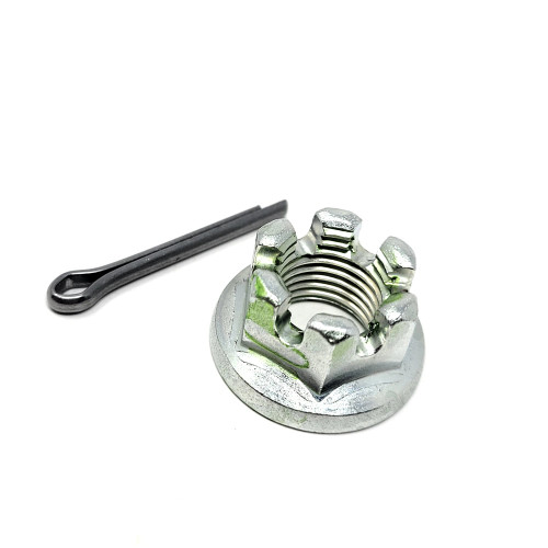 Castle Nut - Toyota Lower Ball Joint Castle Nut with Cotter Pin