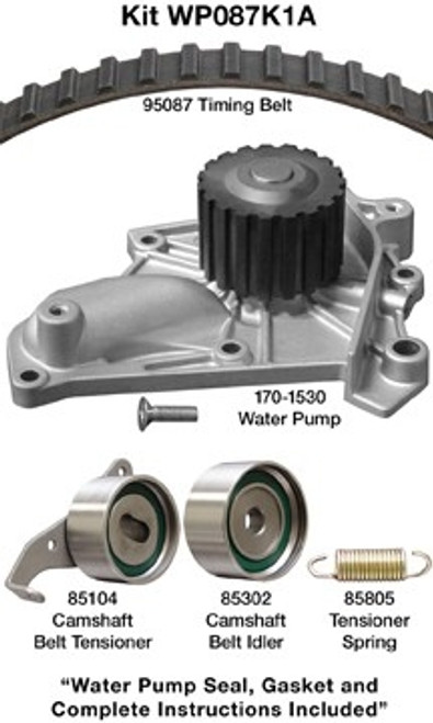 Timing Belt- Toyota Camry & Celica 2.0L 2S (1983-1987) Timing Belt Kit w/Water pump WP087K1A

