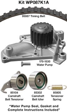 Timing Belt- Toyota Camry & Celica 2.0L 2S (1983-1987) Timing Belt Kit w/Water pump WP087K1A

