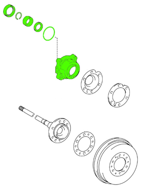 Wheel Bearing- Toyota Tacoma Rear Wheel Bearing Kit (2005-2022) Kit-1123