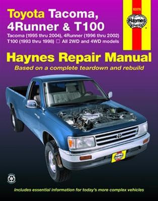 1984-1995 Toyota 4Runner 79-95 Pick-Ups Haynes Repair Service Shop Manual 1510 1984-1995 Toyota 4Runner 79-95 Pick-Ups Haynes Repair Service Shop Manual 1510