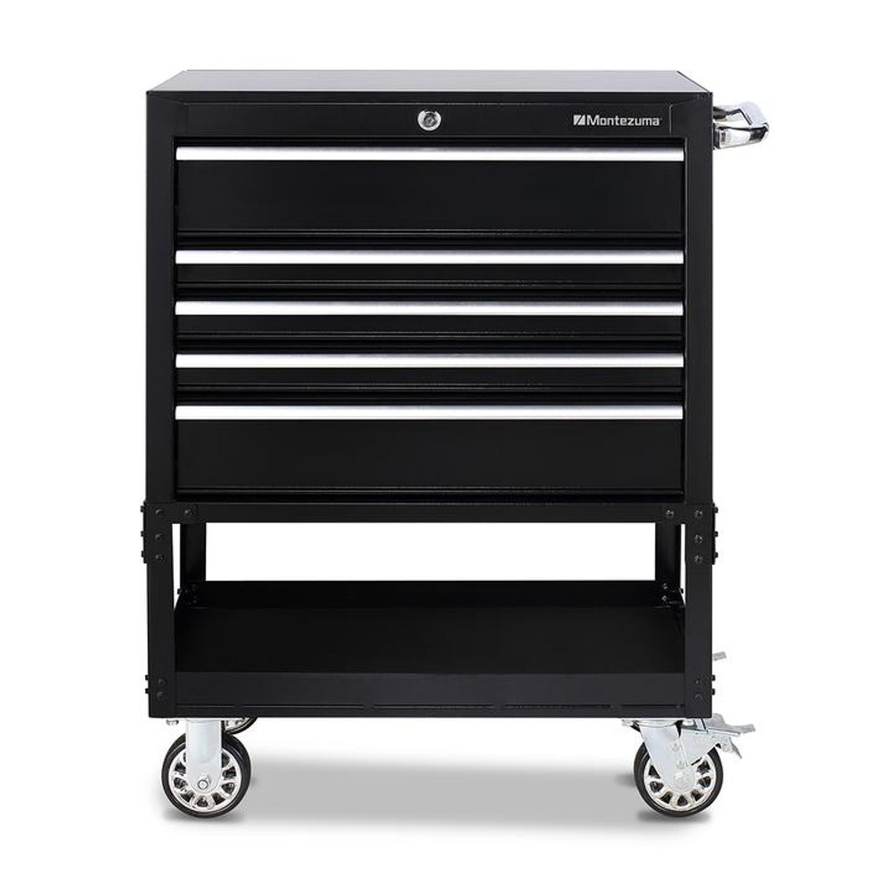 Montezuma 30" 5-Drawer Utility Cart