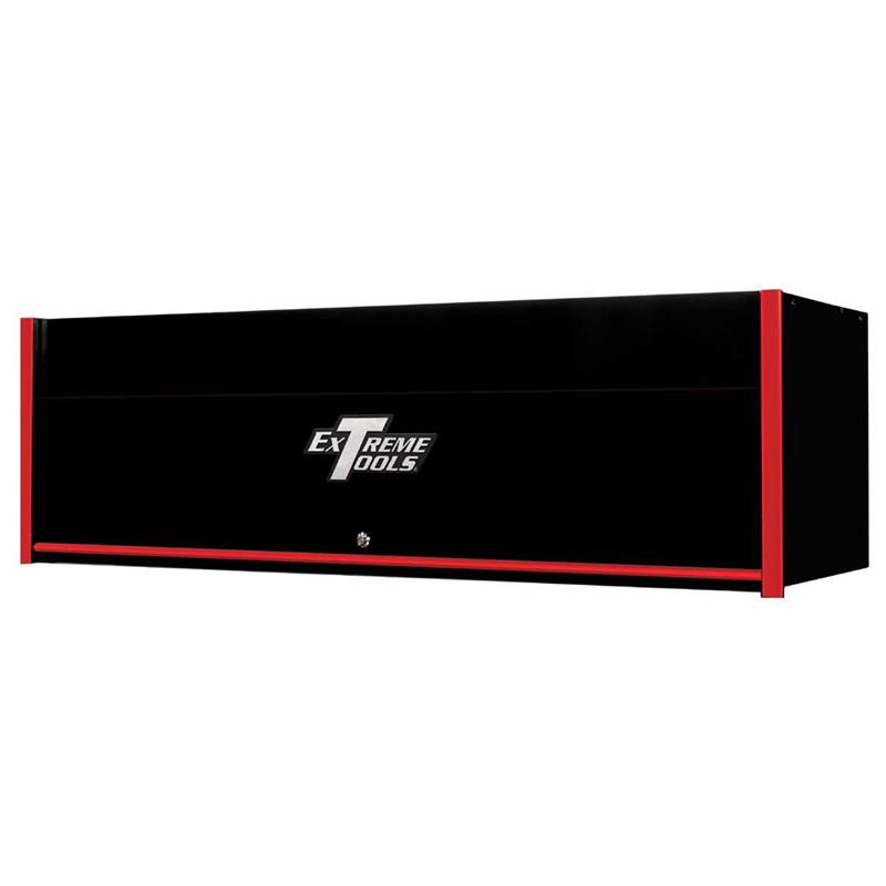 Extreme Tools RX Series 72" x 30" Deep Hutch - Black w/Red Handle
