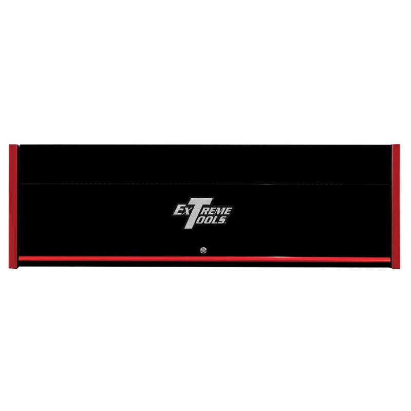 Extreme Tools RX Series 72" x 30" Deep Hutch - Black w/Red Handle
