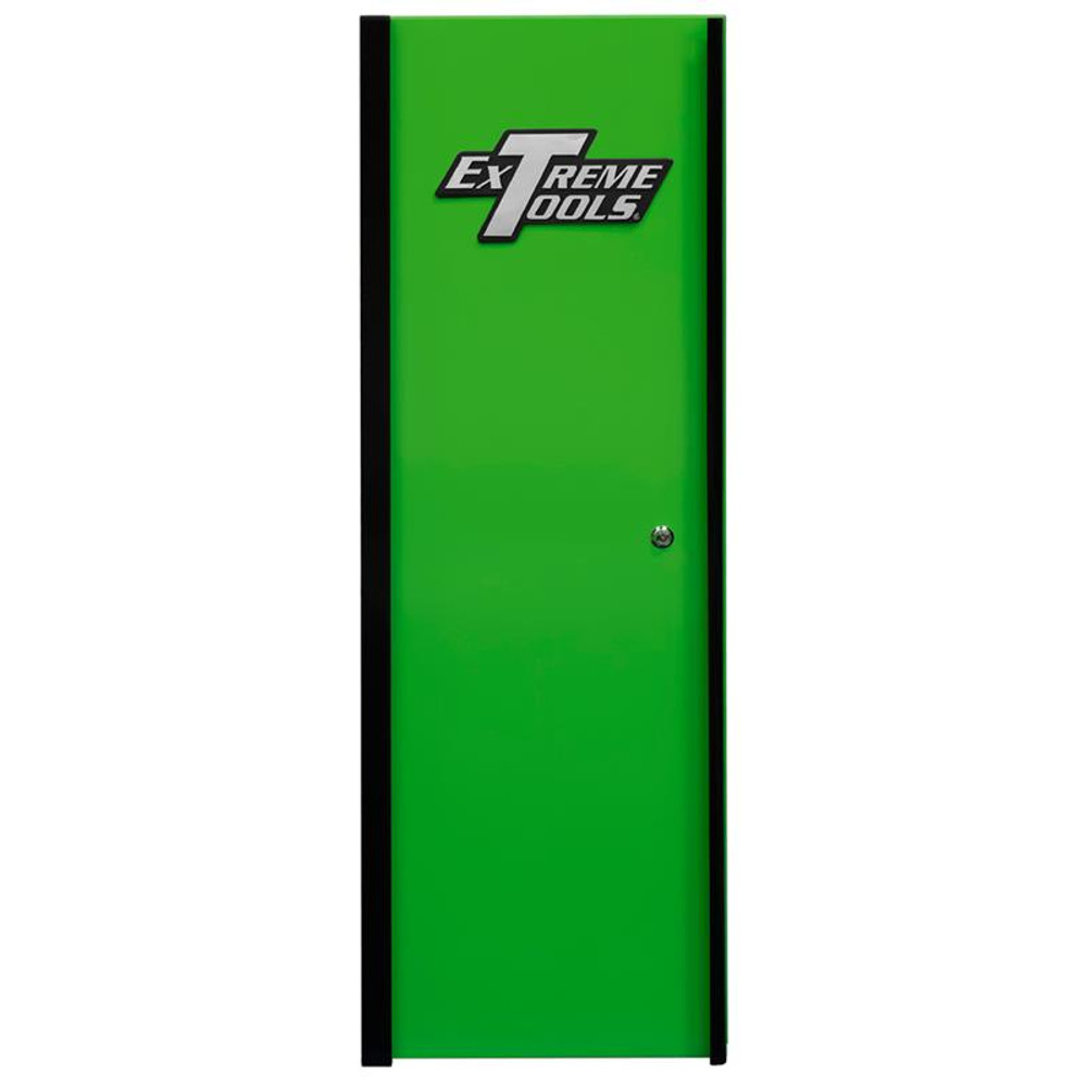 Extreme Tools DX Series 19" 4-Shelf Side Locker - Green w/Black Handle