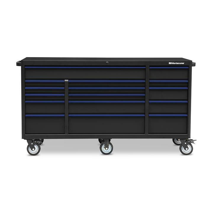Montezuma 72" X 24" 16-Drawer Roller Cabinet