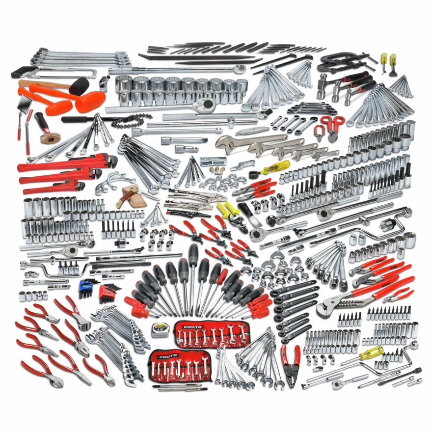 PROTO 613 PIECE MASTER TECHNICIAN MAINTENANCE SET WITH 50