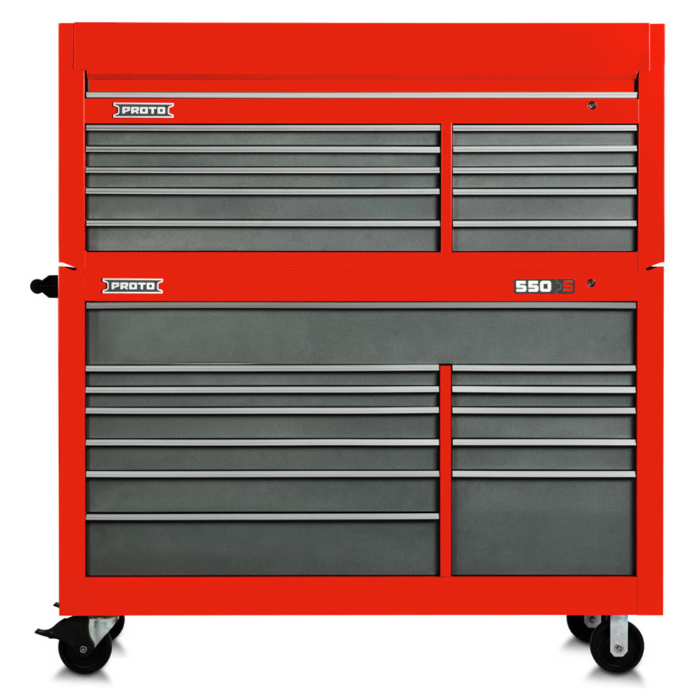 PROTO 1258 PIECE FOAMED MASTER TECHNICIAN MAINTENANCE SET WITH 66" 12-DRAWER WORKSTATION AND 10-DRAWER TOP CHEST PROTO 1258 PIECE FOAMED MASTER TECHNICIAN MAINTENANCE SET WITH 66" 12-DRAWER WORKSTATION AND 10-DRAWER TOP CHEST