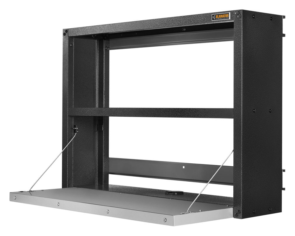 Gladiator Ready-to-Assemble Hammered Granite Foldaway Work Station