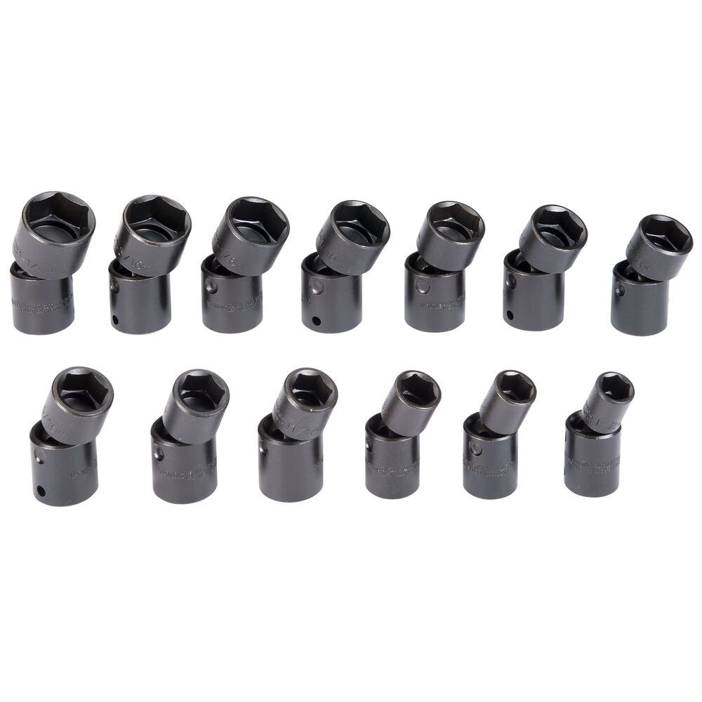 Proto 1/2" Drive 13 Piece Universal Impact Socket