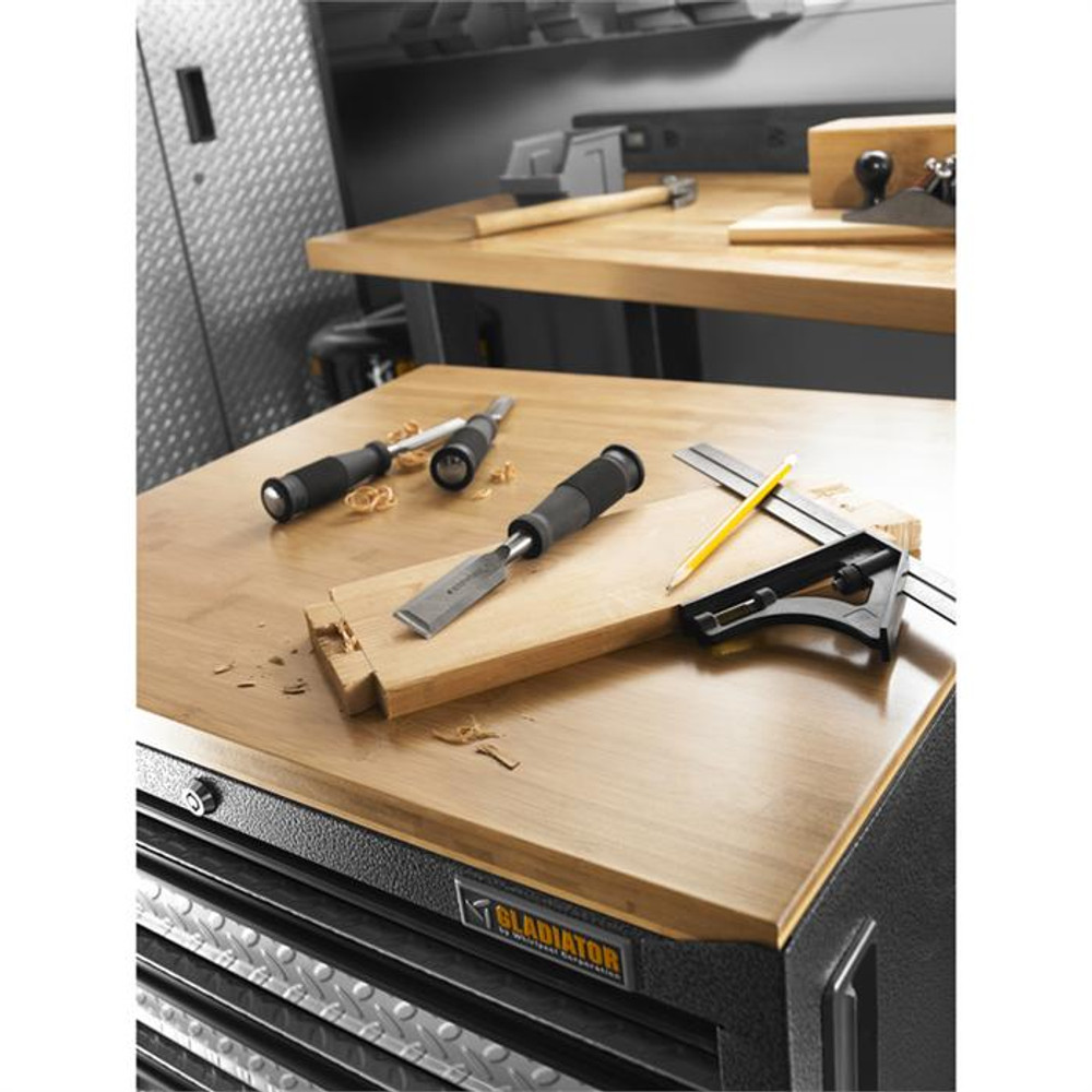 Gladiator 27" Hardwood Worktop for Welded Gearbox or GearDrawers Gladiator 27" Hardwood Worktop for Welded Gearbox or GearDrawers
